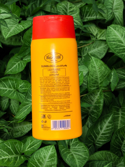 Nexton SunBlock Lightening Lotion SPF50+135ml